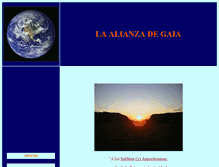 Tablet Screenshot of laalianzadegaia.com